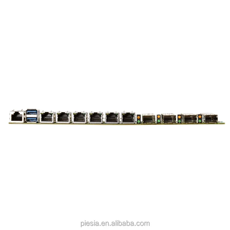 Piesia 2023 Pfsense Firewall Router Intel Core LGA1700 12/13th Gen sfp*4 10g ITX Motherboards with 64GB RAM & PCIe