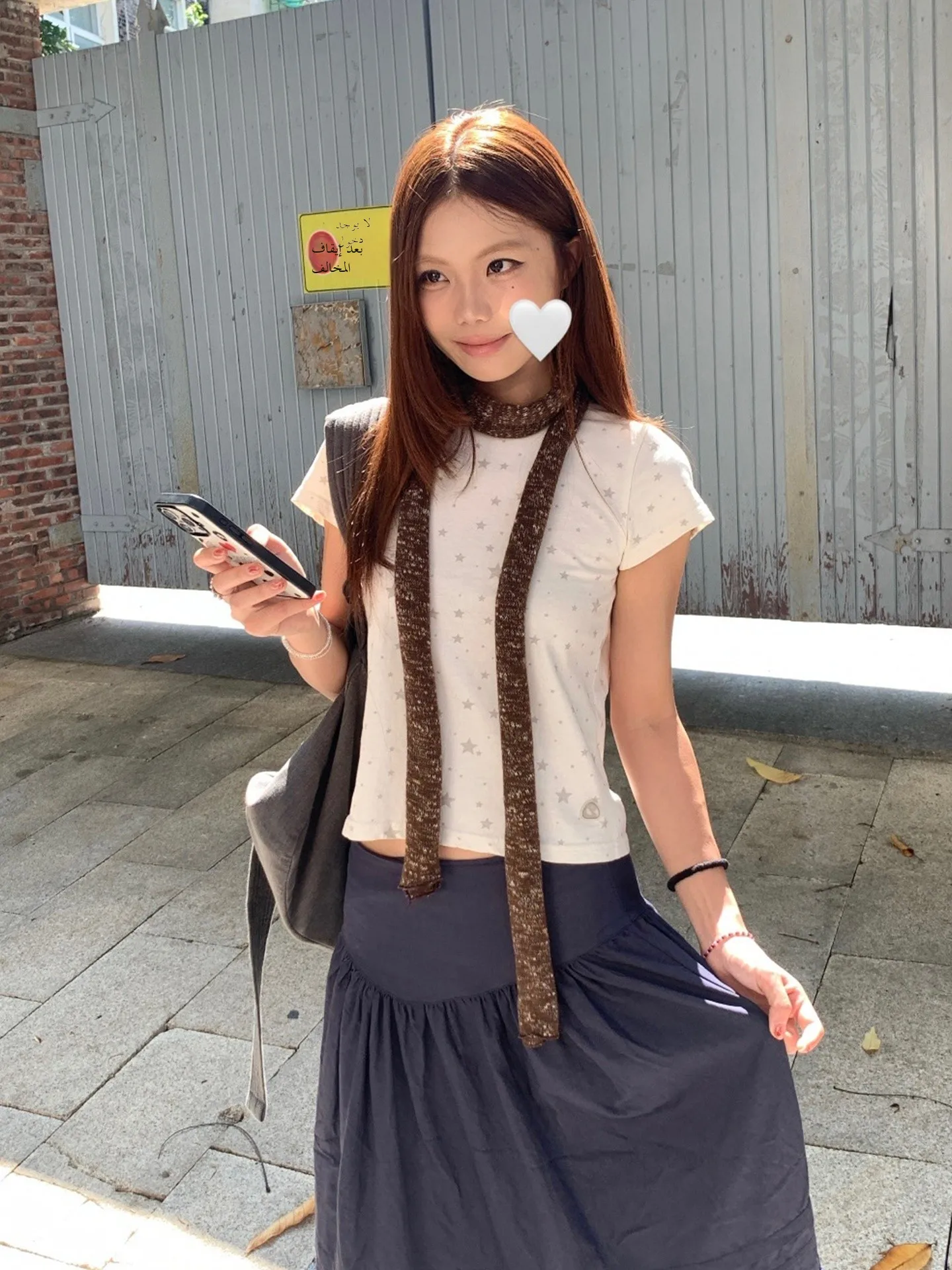 وشاح طويل محبوك بأسلوب رجعي للنساء، مناسب لأوائل الخريف، متعدد الاستخدامات، أنيق وعصري، يناسب إطلالة الفتاة الجريئة، زينة للرقبة #2