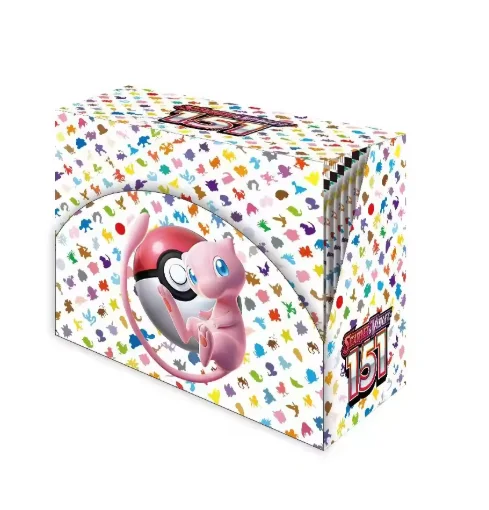 NOUVEAU! 360 cartes Pokémon MEGA EVOLUTION pré-ensamblées SCARLET & VIOLET 151 PHANTASMA FLAMES Prismatic English Booster Battle Card