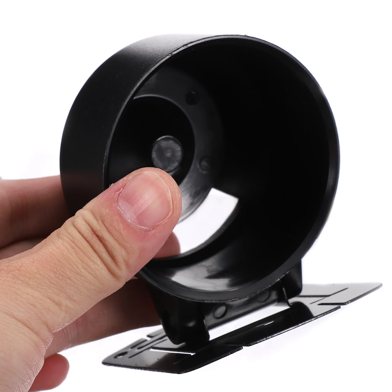 

60mm Universal Car Mounting Bracket 2 Inch ABS Rubber Iron Speedometer Instrument Mount Black Supply Practical Solution Safe