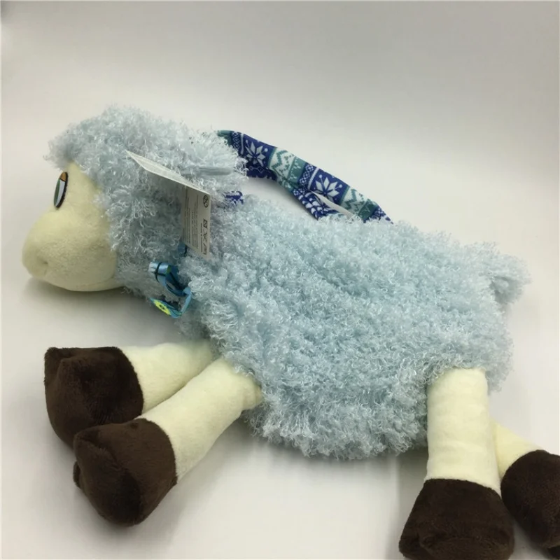 

Cute and Cute Lamb Plush Bag Sheep Double Bag Storage Zipper Plush Small Bag Doll Souvenir Gift