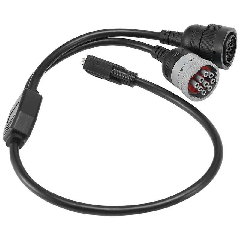 A22E-9Pin & 14 Pin Excavator Split Connect CA3 Service Cable Comm Diagnostic Adapter For CAT ET-3 457-6114 317-7485 Accessories