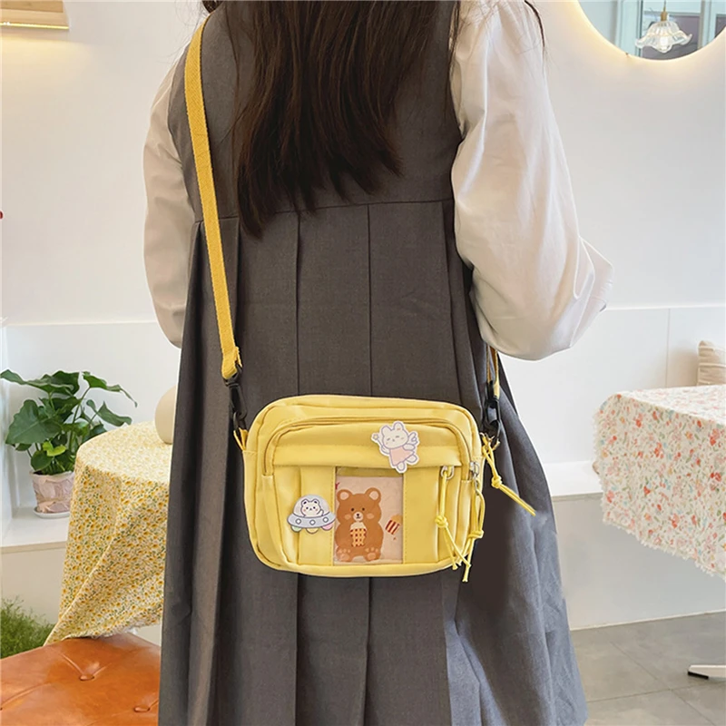 New Kawaii Bag Girls  New Transparent Bag Small Crossbody Bag For Women Purses and Handbags Shoulder Bag