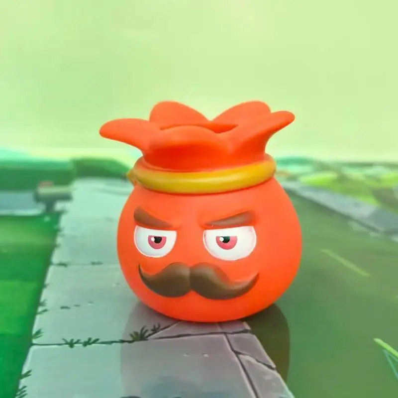 

Pomegranate Merchant "New Plants vs. Zombies" This is a soft rubber toy game scenario, shooting game and birthday gift toy.