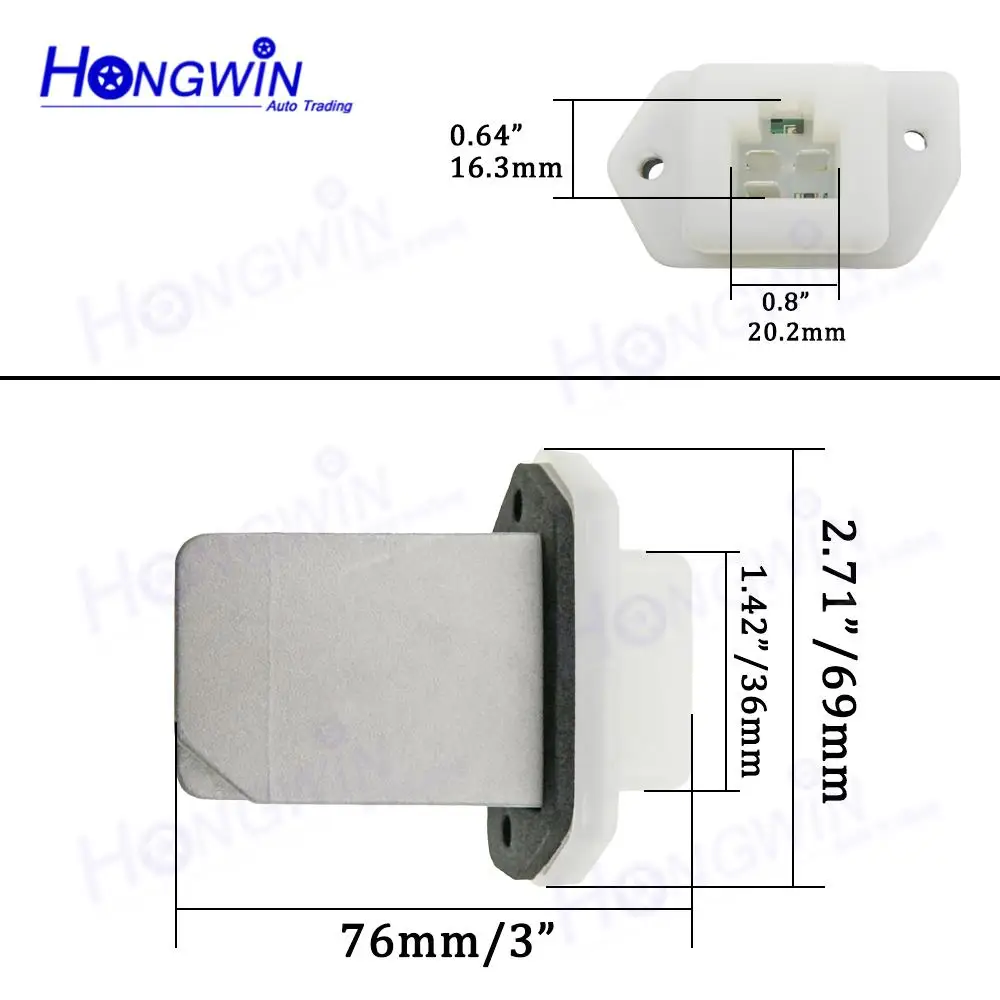 1PC 27226-70T03 27761-4BA0A 27761-70T03 Blower Control Amplifier Module Resistor Fit Nissan SENTRA ROGUE NV1500 NV2500 Qashqai