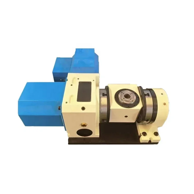 factory direct sales 5th Axis CNC Rotary Table CH200R 200 R Cutting Aluminum Profile CNC Grinding Turning Milling Steel Roller