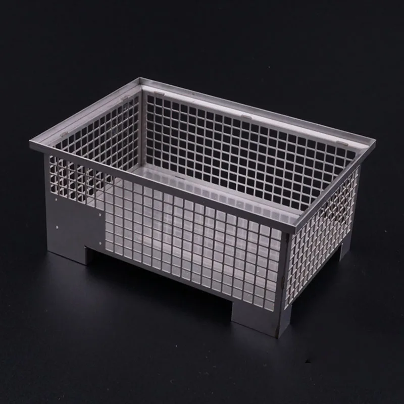 1:14th مقياس 1 قطعة سلة البضائع المحاكاة المعدنية ل Tamiya مركبة يتم التحكم بها عن بُعد سكانيا 770S R620 فولفو بنز أروكس مان TGX اكسسوارات السيارات #3