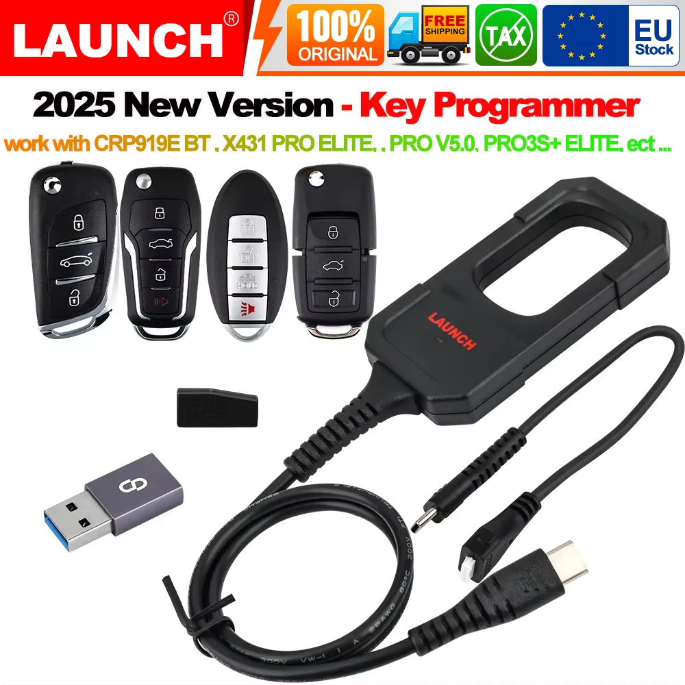 How to Use the LAUNCH X431 Key Programmer for Smart Key Programming and Immobilizer Chip Reading