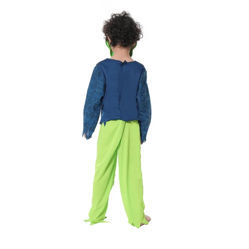 الصبي الكرتون فرانكنشتاين تأثيري حلي بنين بنات الرعب هالوين المدمرة ملابس كرنفال عيد الفصح بوريم فستان بتصميم حالم