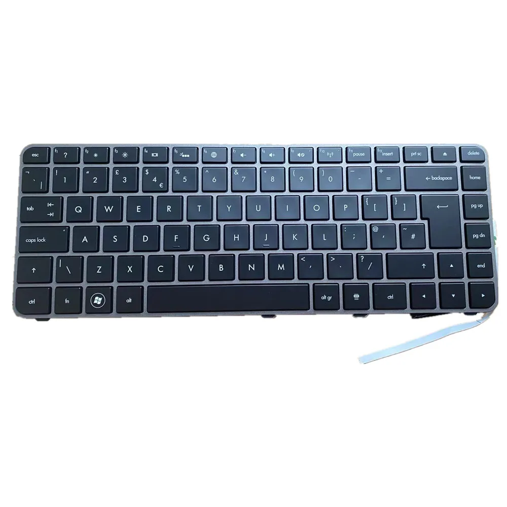 New for Laptop HP Envy 14-1000 14-1210nr 14-2130nr 14-1160se UK Keyboard with WHITE Backlit