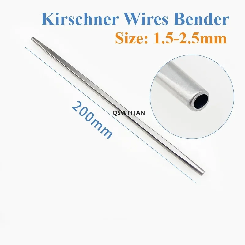 QSWTITAN Bone Kirschner Wires Bender Stainless Steel Orthopedics Surgical Instruments Veterinary