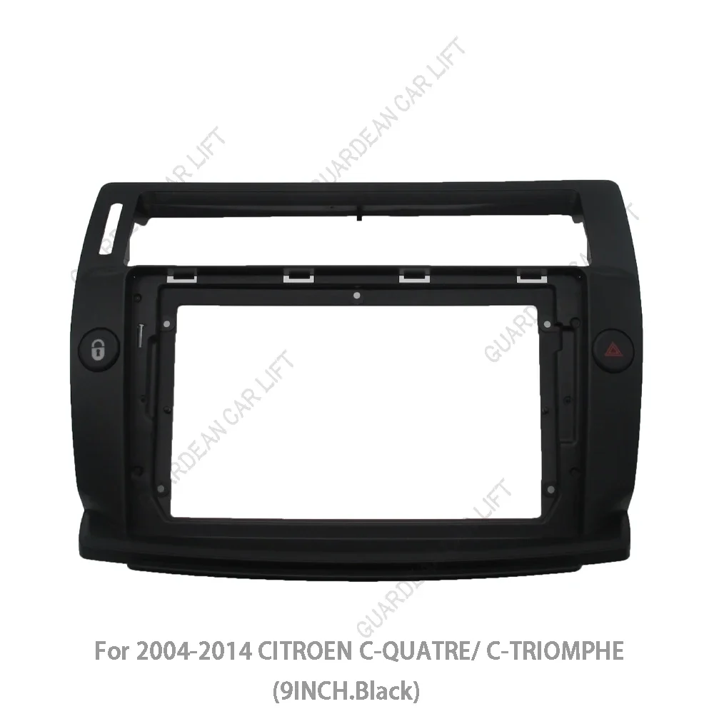 9Inch For Citroen C4 C-Triomphe C-Quatre 2004-2014 Car Radio Fascias Android GPS Stereo Player 2 Din Head Unit Panel Dash Frame - view 6