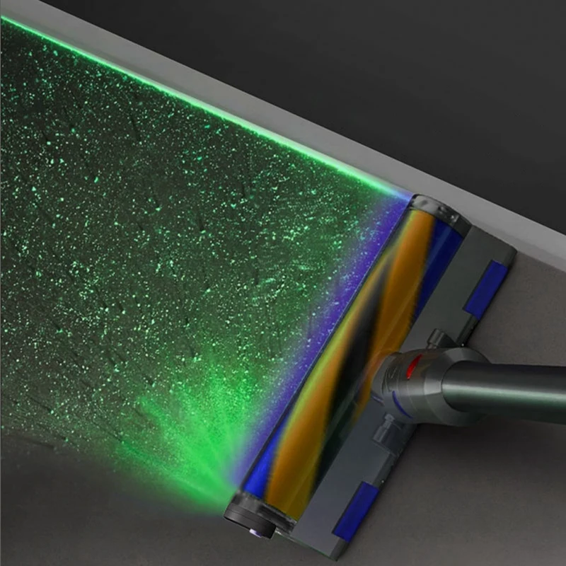 AD24-пылесос, дисплей для пыли, светодиодная лампа, перезаряжаемая микроскопическая пыль и подсветка, невидимая шерсть домашних животных