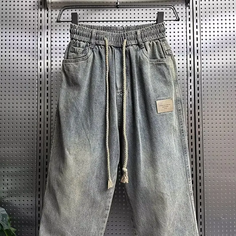 أزياء يابانية فنية على طراز هاراجوكو متعددة الاستخدامات كسول جينز بسيط ملابس شعبية جديدة