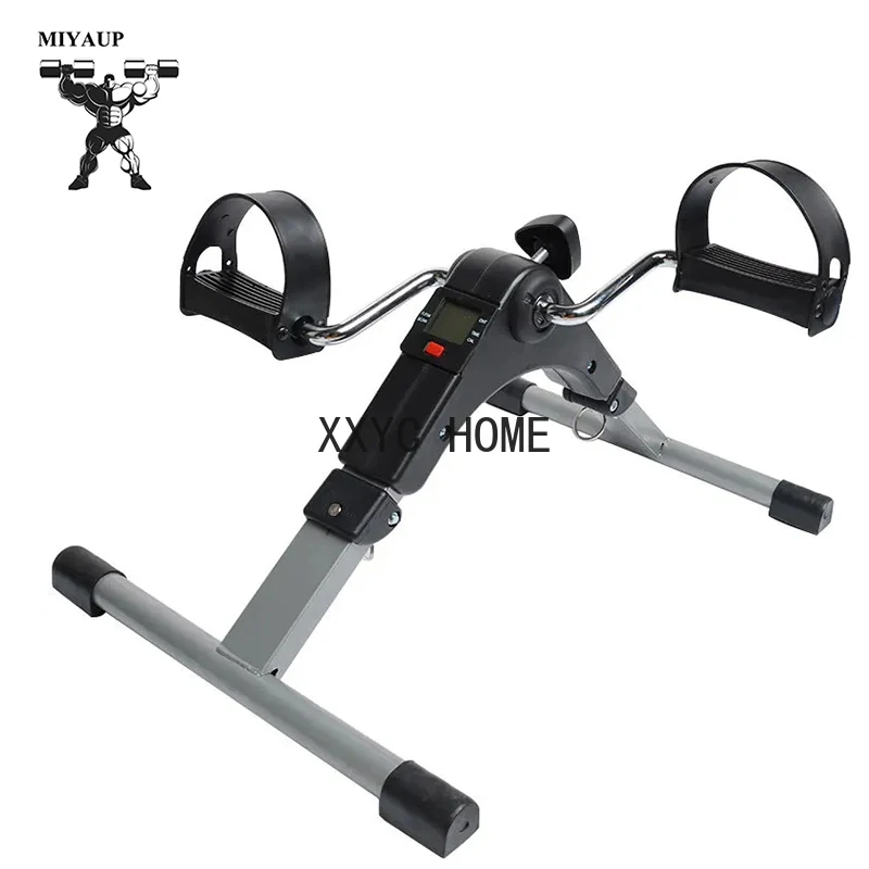 Foldable Foot Pedal Home Mini Fitness Bike Upper And Lower Limb Leg Trainer Rehabilitation Equipment