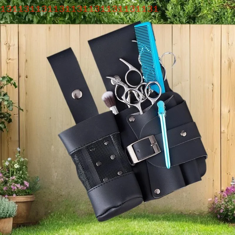 

Парикмахерская сумка для ножниц, зажимы, чехол для расчески, парикмахерская кобура, сумки, держатель для инструментов, салонная поясная сумка, поясная сумка из искусственной кожи