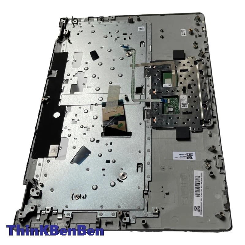 LAS ละตินสเปนสีเทาคีย์บอร์ดบน Palmrest SHELL สําหรับ Lenovo Ideapad C340 14 Flex 14 14API 14IML 14IWL 5CB0S17554