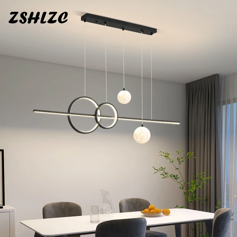 

Modern Led Pendant Light 120cm Decoration Home Chandelier Pendant Lamp Dining room Kitchen Resturant Living room Hanging Lamp