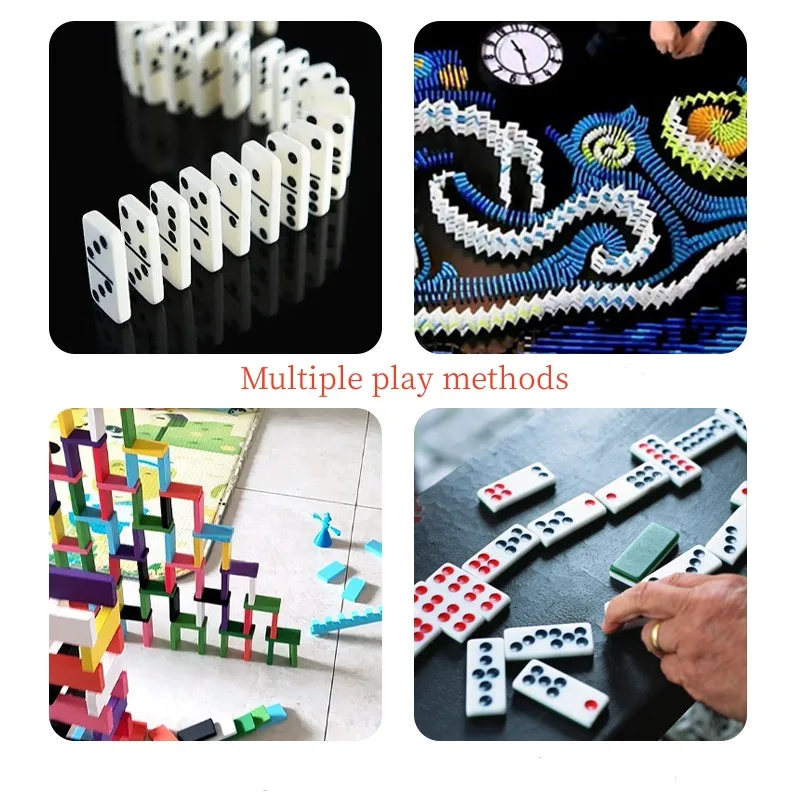 Diy Children's Puzzle Arithmetic Game Silicone Mold Dominoes Casting Epoxy Resin Molds Crafts Making Tools