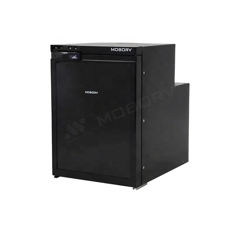 MOTORHOME 2025 MOBORV PART RV Appliances 12V DC Slim Compressor caravan Rv Fridge 50L Camper Van Refrigerator