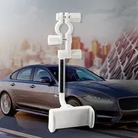 Universal Car Phone Holder 360 Degree Rotatable GPS Navigation Bracket Rearview Mirror Hanging Clip Bracket Cell Phone Holder