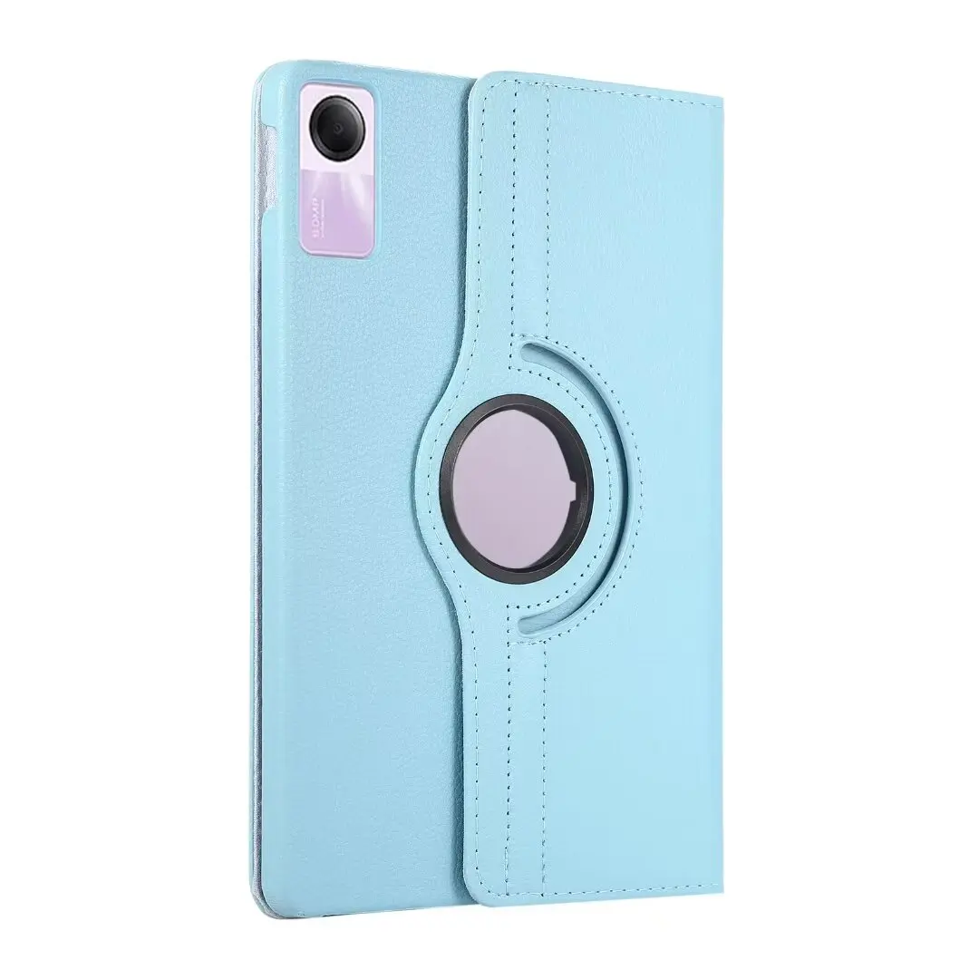 360 Degree Rotation Case for Redmi Pad 10.61 Pro 12.1 SE 8.7 11 PU Leather Cover for Xiaomi Mi pad 1 2 3 4 5 6 6S Pro 12.4 inch