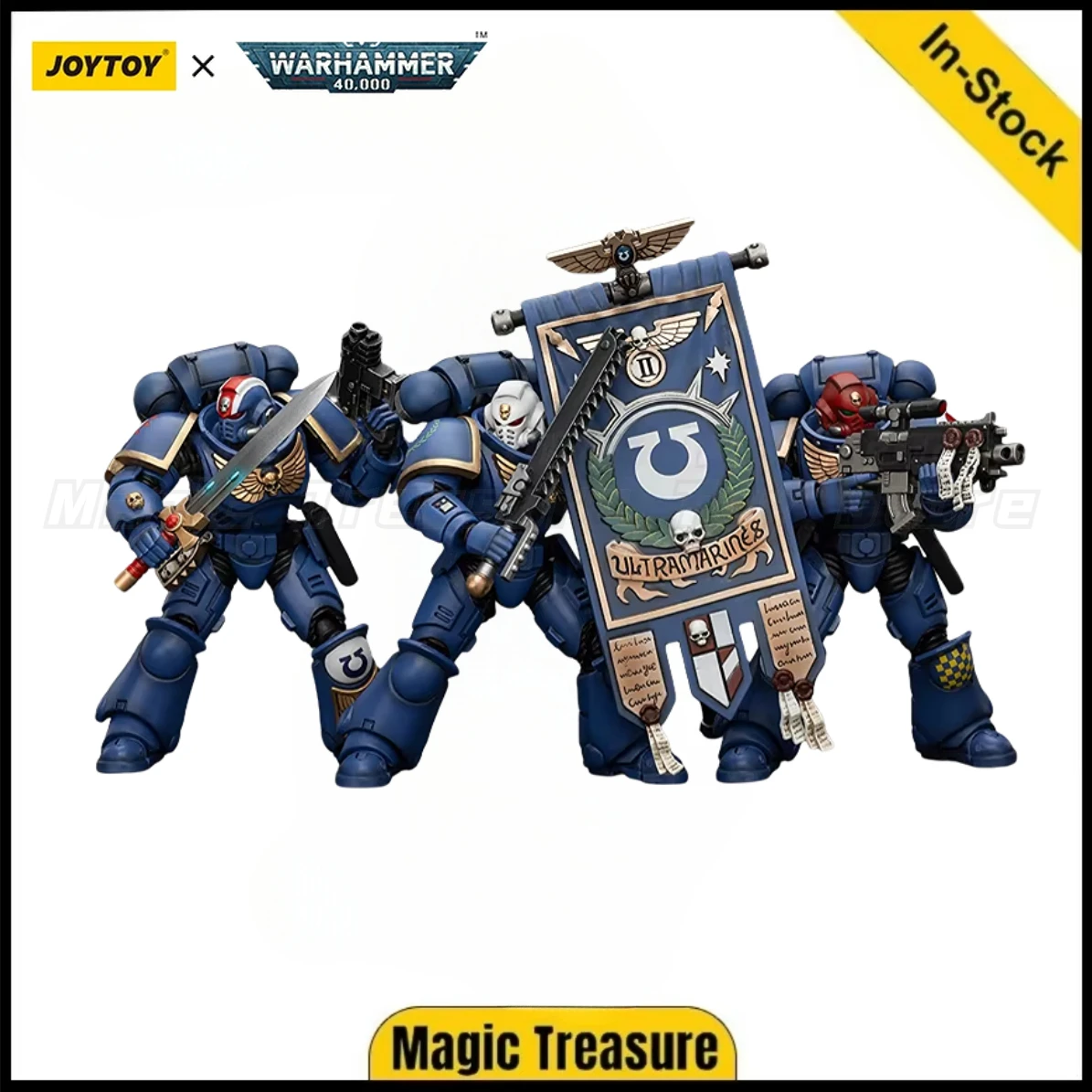【В наличии】JOYTOY Warhammer 40K Ultramarines Heroes of The Chapter Primaris Lieutenant Er Herman Posca Castor 1/18 Action 【В наличии】JOYTOY Warhammer 40K Ultramarines Heroes of The Chapter Primaris Lieutenant Er Herman Posca Castor 1/18 Action