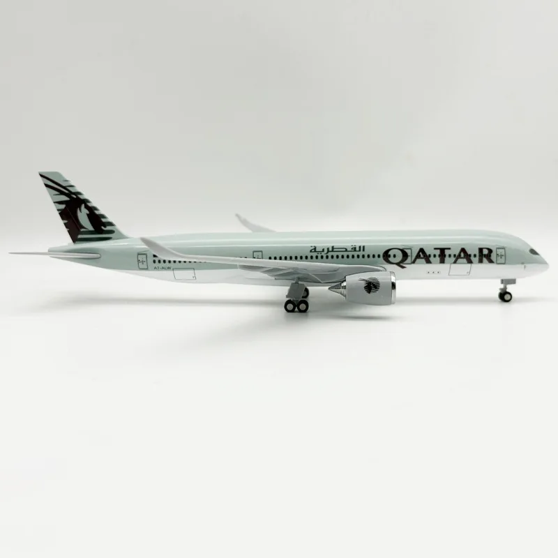 1/250 Scale Airplanes 30cm Resin Model Plane A350 Airways Diecast Aircraft Assemble With Landing Gear For Static Decoration Home