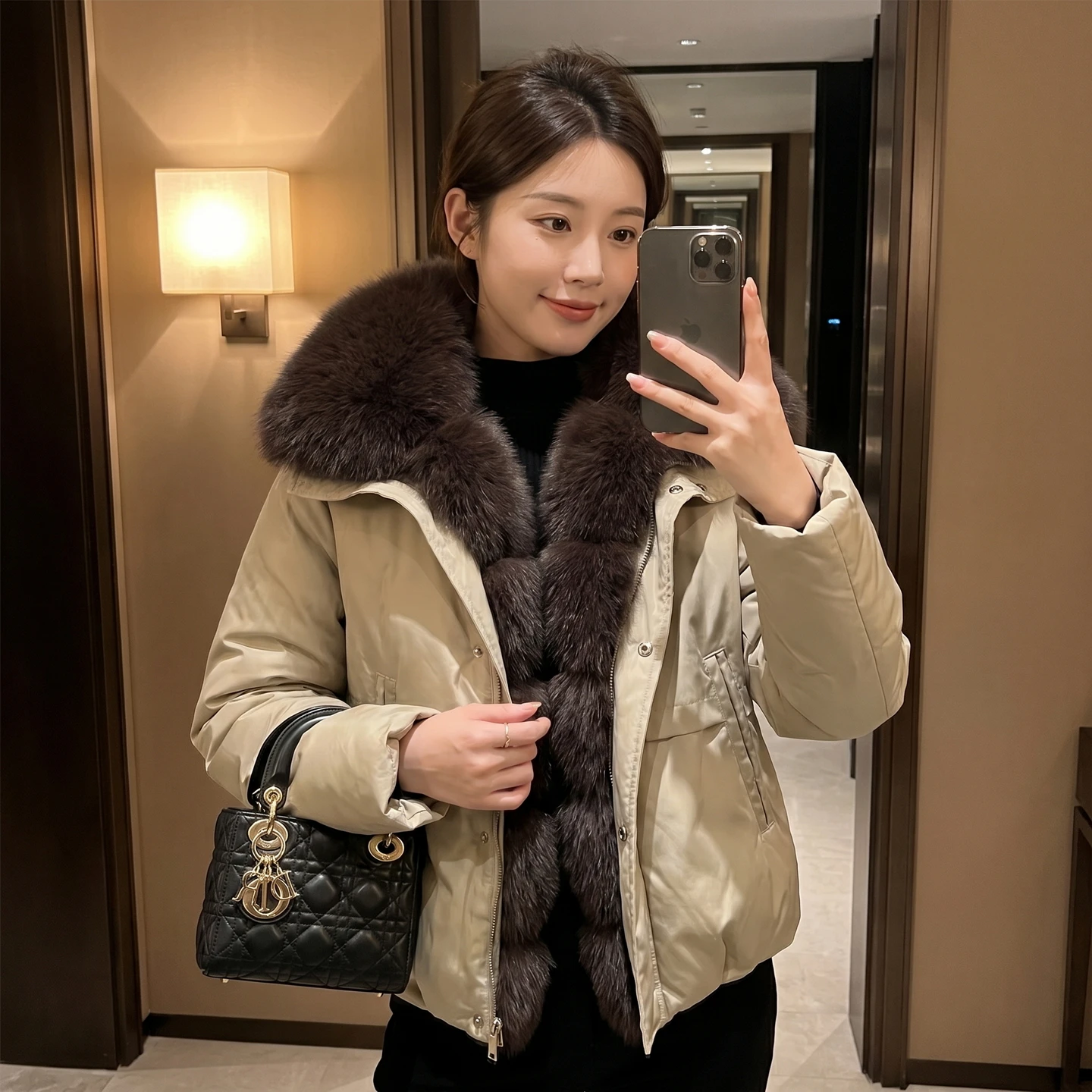Detachable Fur Collar Parka Women 2026 Winter New Short Puffer Cotton Coat Multi Color Loose Warm Female Outerwear Trendy