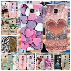 A3 2016 Case For Samsung Galaxy A3 2017 Cover Cute Love Heart Clear Slim Soft TPU Phone Case For Samsung A3 A 3 2016 2017 Bumper