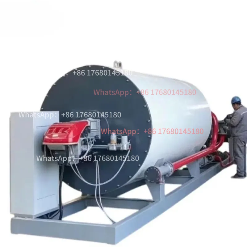 Industrial 500kw 600kw automatic horizontal/vertical heat transfer oil heater boiler low pressure asphalt heating steam/fuel