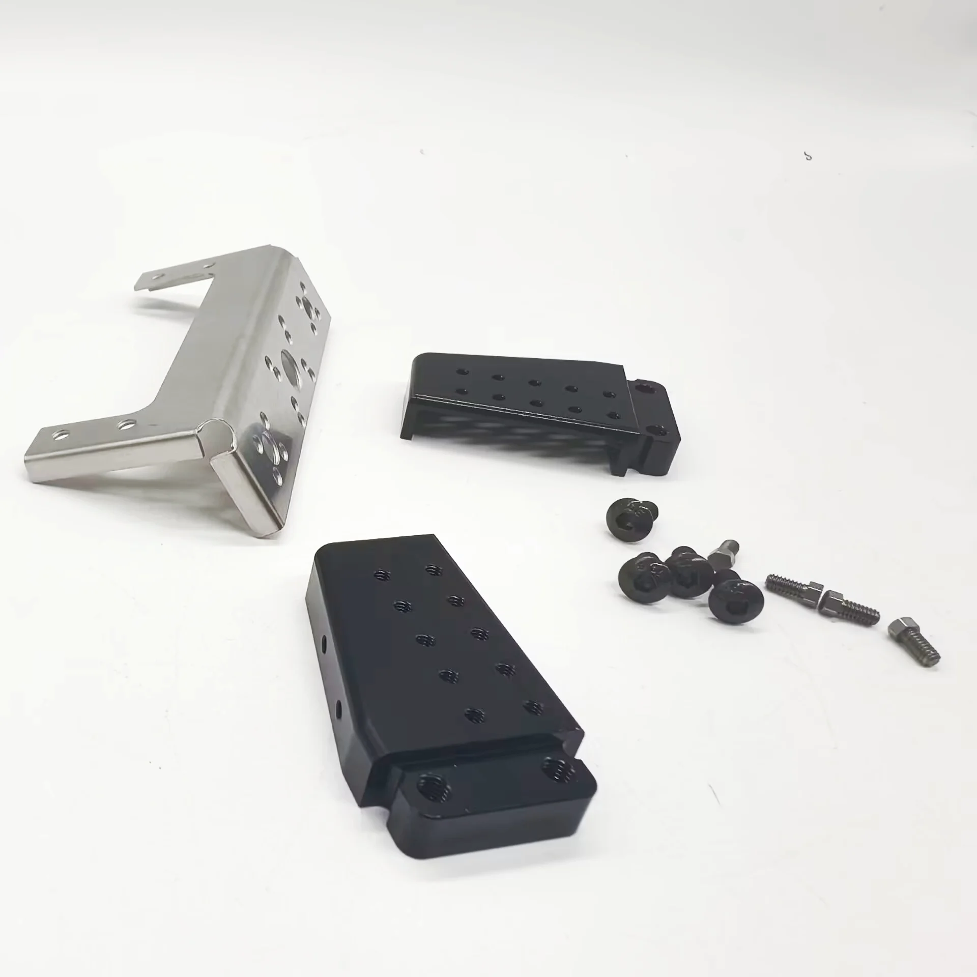 RC 1/14 LESU Ersatzteile Metall-Heckträger L-1030-B M3 für Tamiya Muldenkipper für SCANIA MAN VOLVO Traktor Kipper LKW DIY-Teile – Detail 4