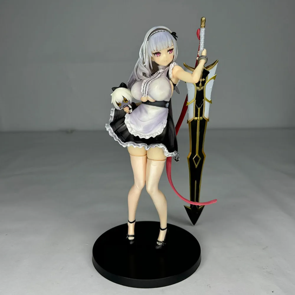 Azur Lane Figura Anime, Dido Armadura Pesada, Ver Amassar Estatueta Menina, PVC Game Action Model, Coleção Decoração Estátua, Brinquedo Boneca Presente, 22cm