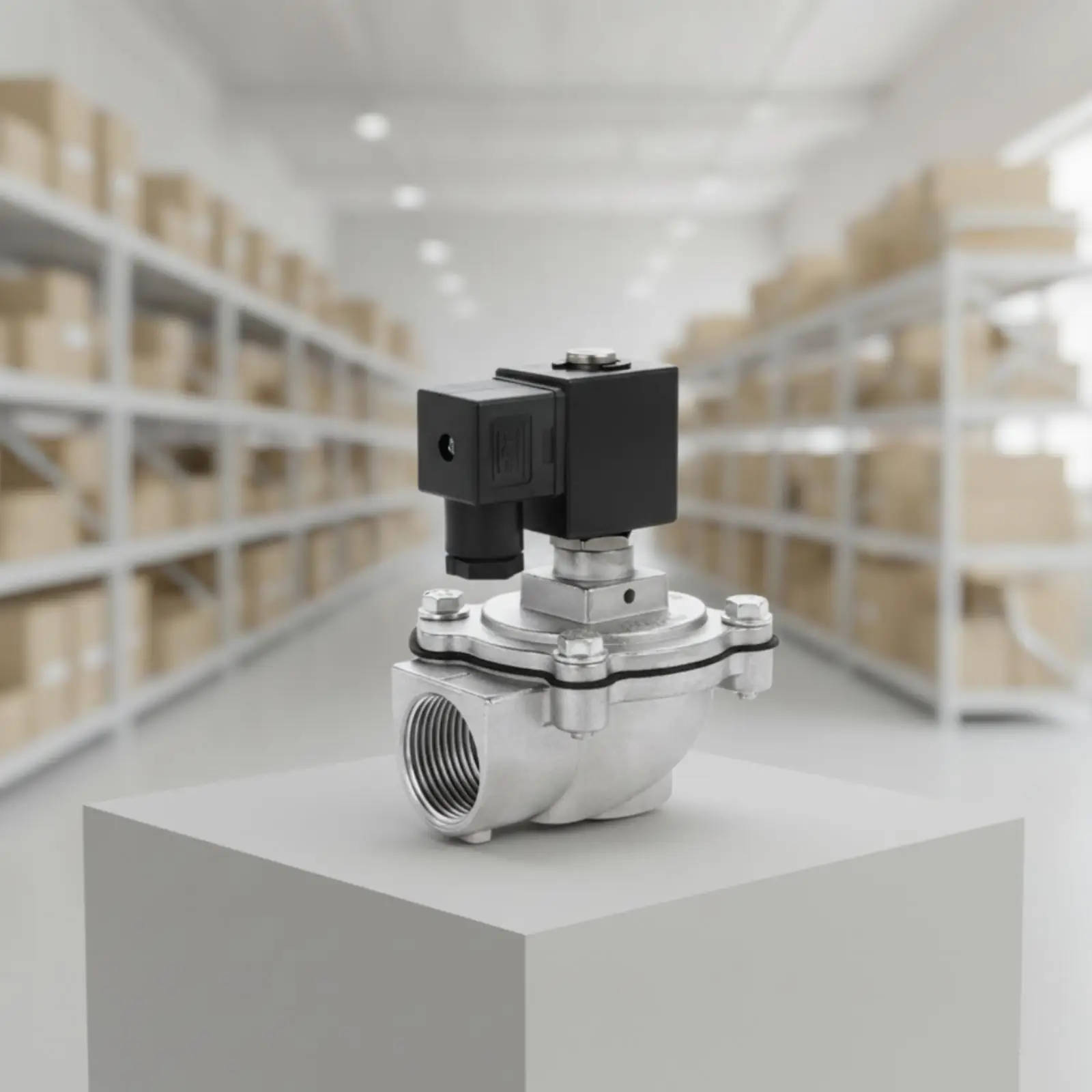 Pulse Jet Solenoid Valve for Dust Collector System Industrial Air Purifier Aluminum Coil