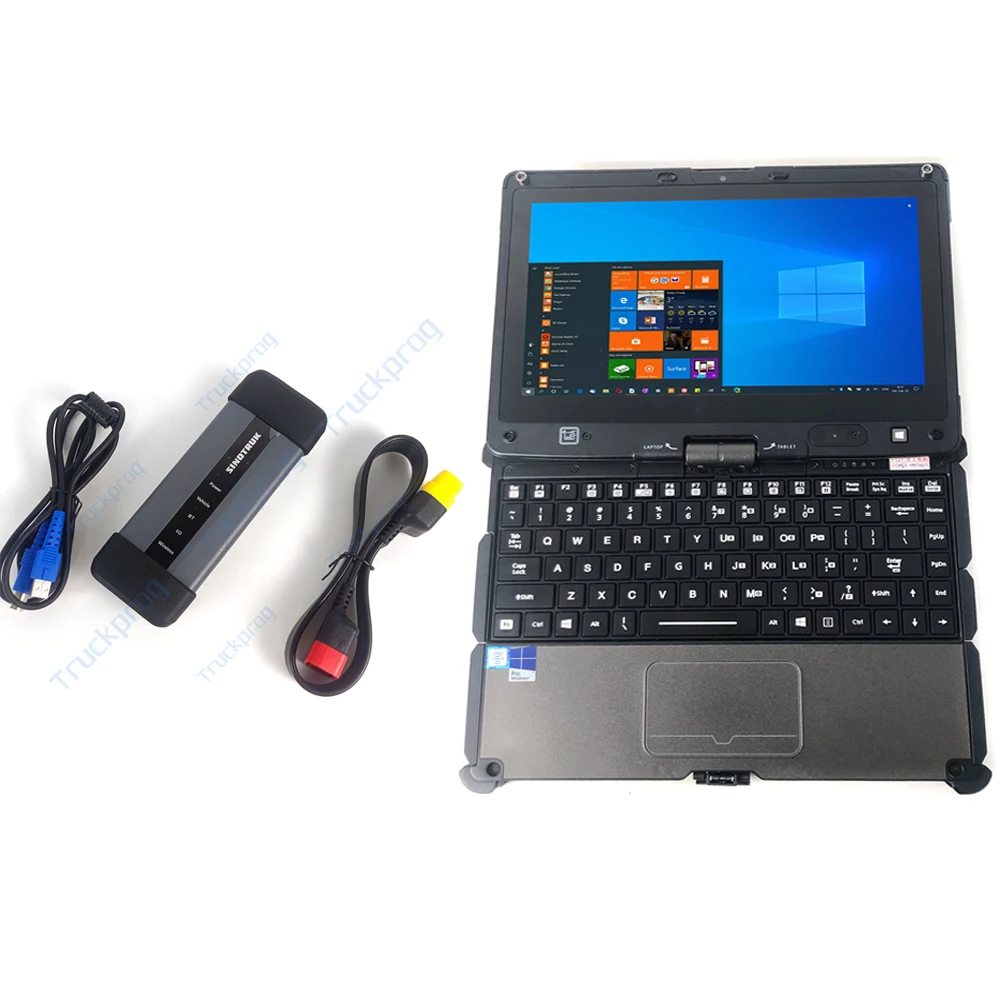 

Getac Laptop for Wechai SINOTRUK Sitrak Diagsmart Cnhtc Chinese Diesel Engine Truck sinotruck Diagnostic tool Heavy Duty Scanner