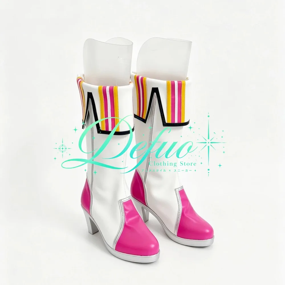 Laala Manaka Sophie Hojo Cosplay Shoes Custom Made for Spring Idol Festival Anime Event and Photo Shoot