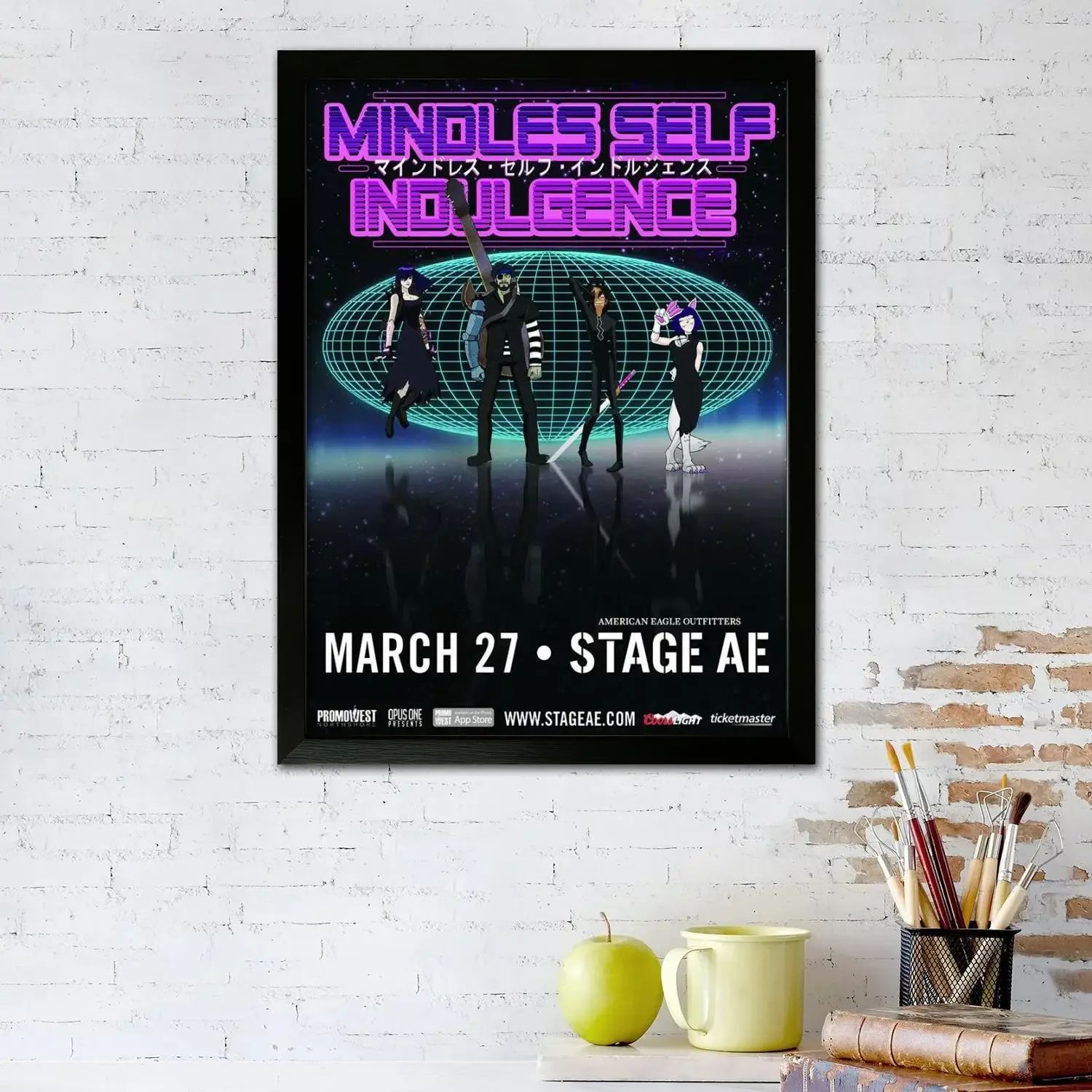 mindless self indulgence Canvas Art Poster, Wall Art Picture Print, Modern Family Bedroom Decor Posters,Decorative painting