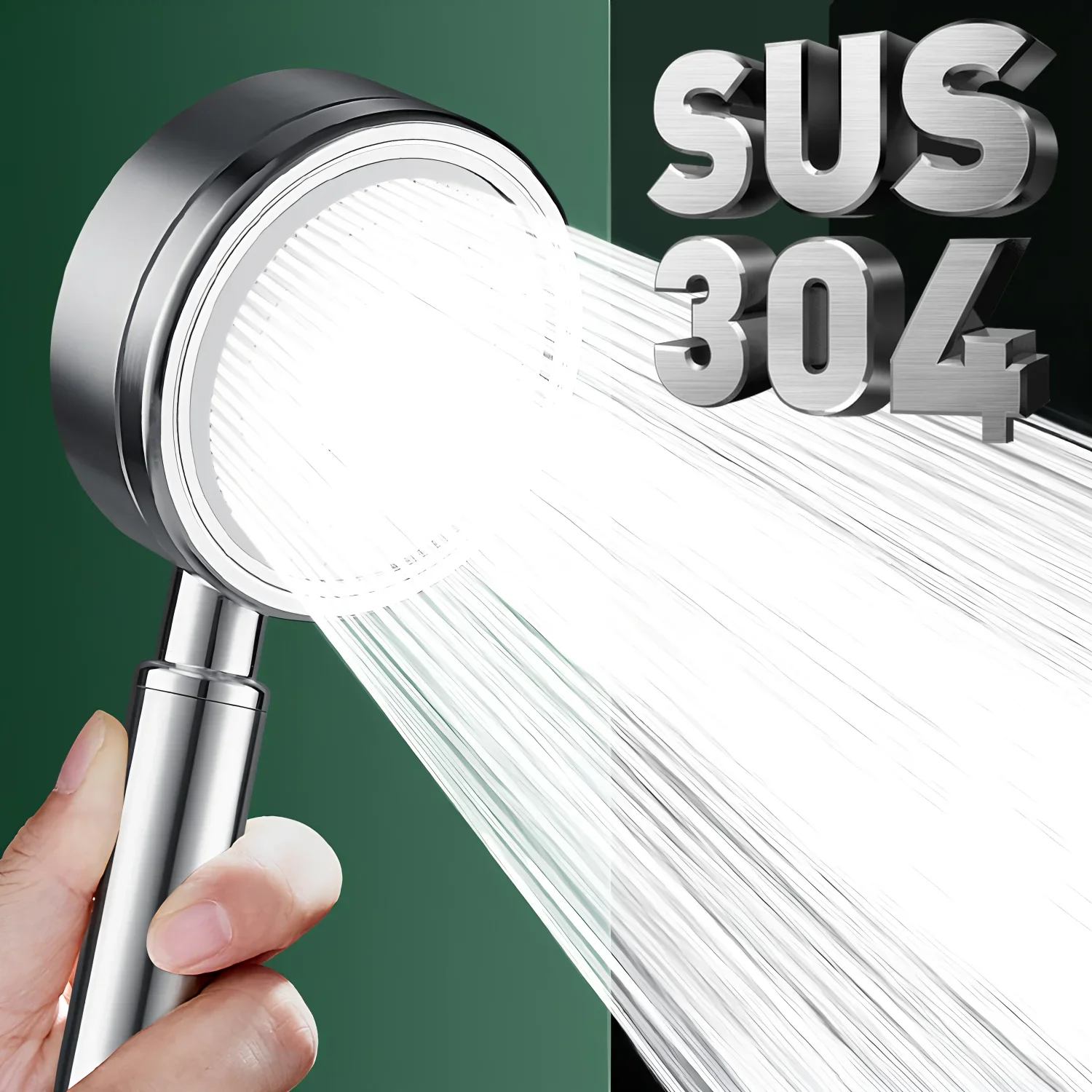 

High Pressure Shower Flexible Shower Hose 304 Stainless Steel Bath Shower Pipe Saving Shower Mixer Sprayer Accessory