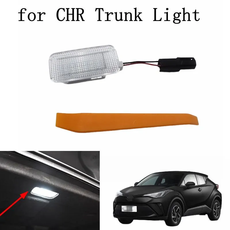 1pcs for Toyota CHR 2016-2023 Car Led Rear Trunk Lamp Luggage Compartment Light Interior Cargo Lift Gate Lamp White