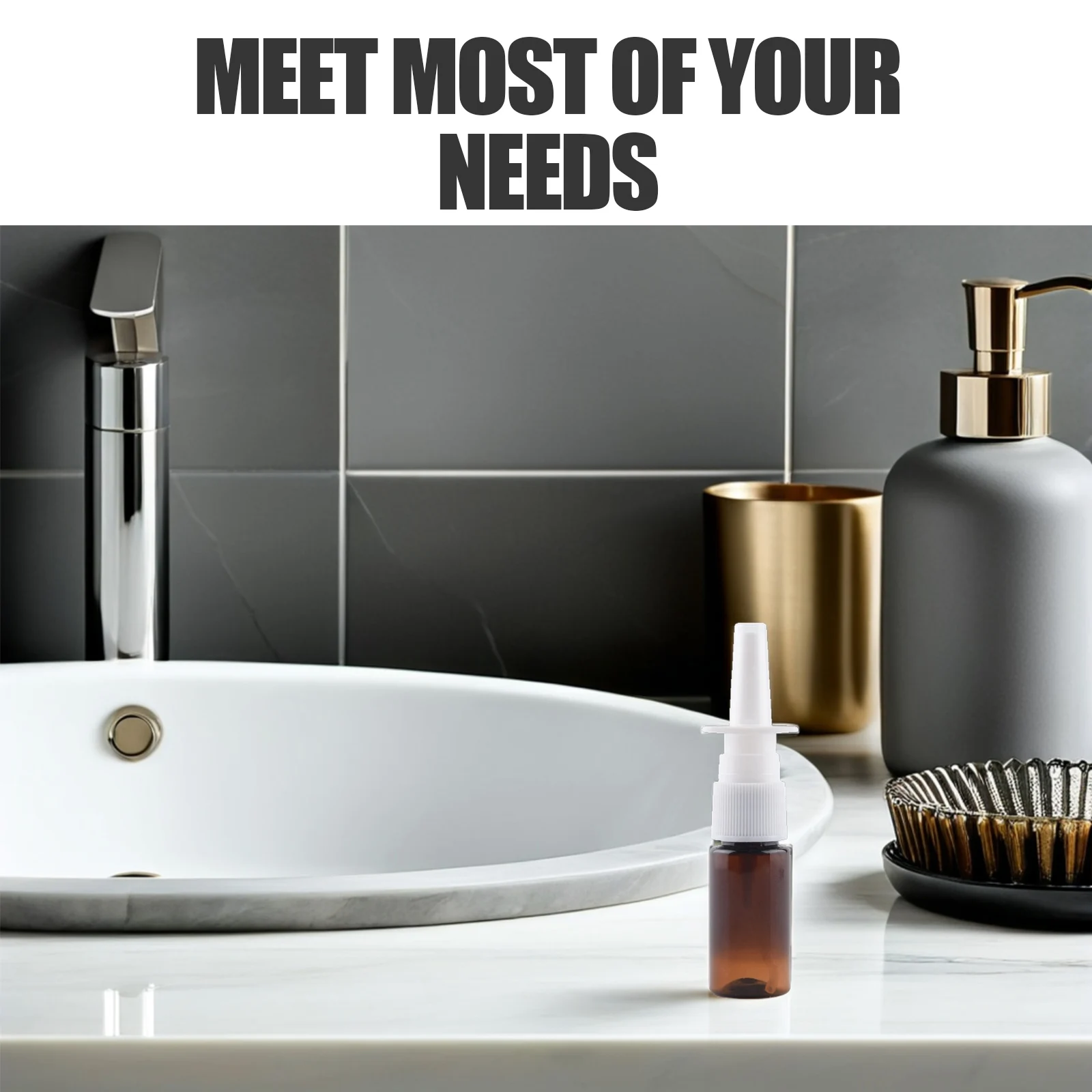 10 قطعة 10 مللي زجاجة رذاذ الأنف القابلة لإعادة الملء مانعة للتسرب موزع سائل محمول للسفر العطور ماكياج المياه الفرعية الحاويات #5