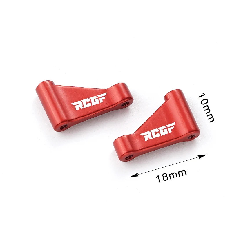 Aluminum Alloy 0.0625 Front Brace Set RC Upgrade Part 2pieces Support Rc Front Brace Set For LOSI Mini-B Mini-T RC Car