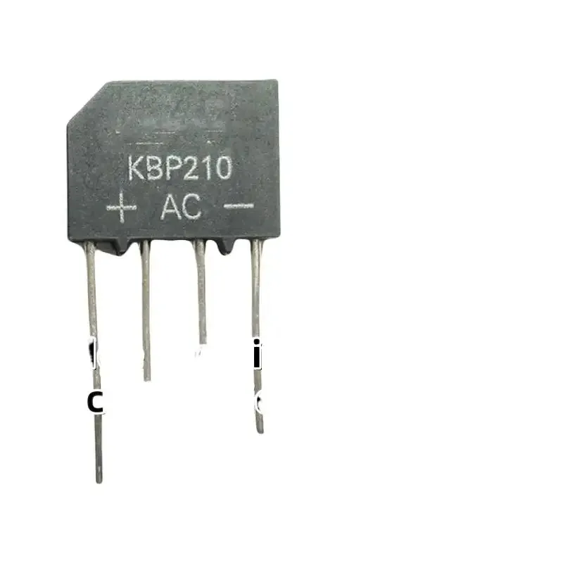 10-30-50 pièces nouveau 100% qualité KBP210 KBP 210/2A 1000V pont redresseur pile de pont redresseur pont plat électronique