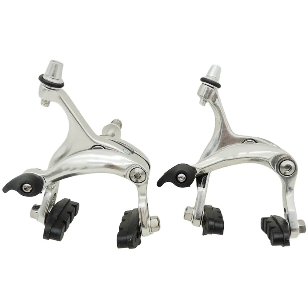for Road Bike Brake Calipers Aluminum Alloy C-Type Dual Pivot Design Engineered for Mechanical Actuation and Linear Brake