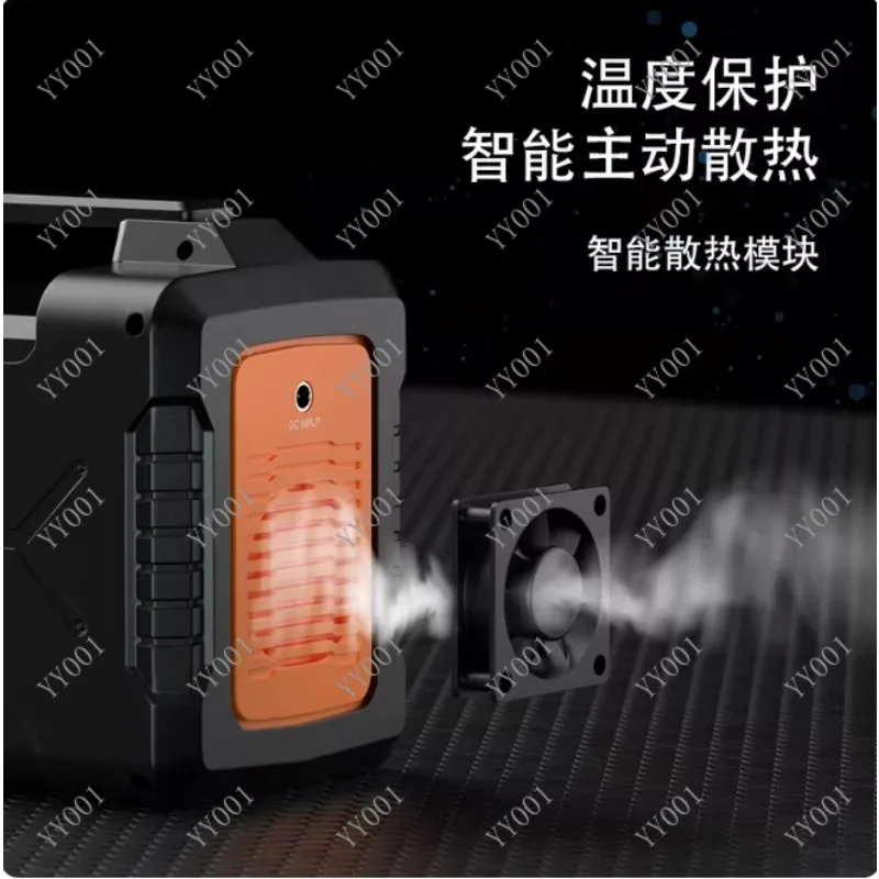200W Portable Solar Generator All-in-One Power Station with Solar Panel for Camping EU Plug