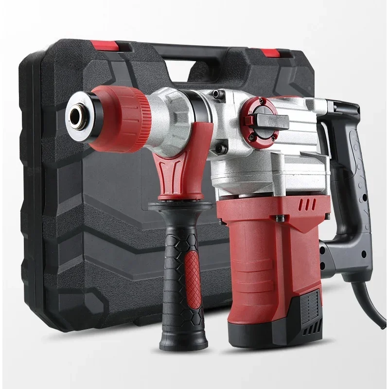 demoledor Multifunctional 4 in 1 Heavy Duty Rotary Demolition Hammer Drill Set for Concrete/Metal