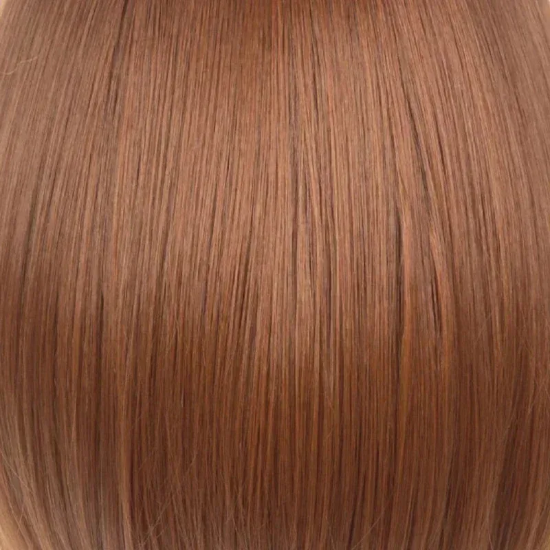 Pelucas sintéticas de Anime My Hero Academia Ochako Uraraka, peluca corta marrón Bob resistente al calor para disfraz de Cosplay