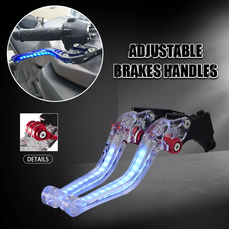 

Motorcycles Always-on Signal Turn Light Short Brake Clutch Levers Handle For SV1000 /S Bandit GSF1200 1250 V-STROM DL1000 DL1050