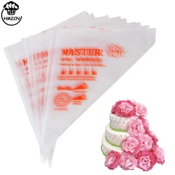 20PCS Disposable Pastry Bags Cake Cream Decoration Kitchen Icing Food Preparation Bags Cup Cake Piping Tools For Baking