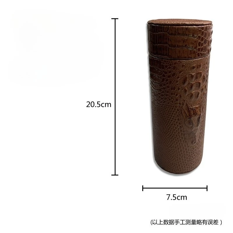 Portable Cigar Humidor with Hygrometer, Multi-Pack Humidifier Storage Set, Portable Cigar Box for Outdoor Use