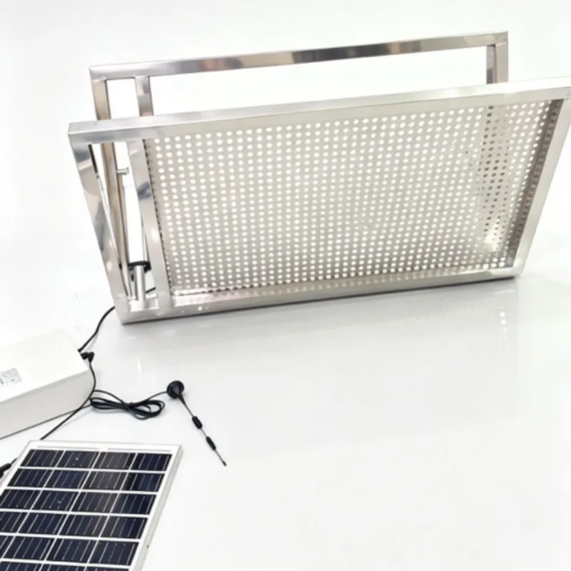 Solar automatic release door, dovecote electric timing door